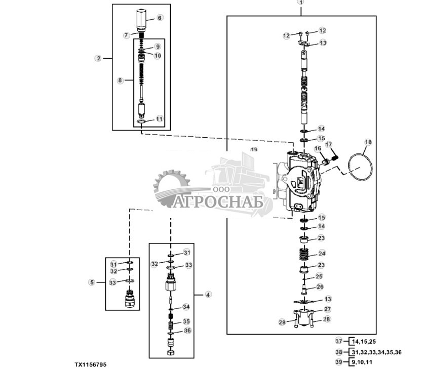 Секция распределителя стрелы - ST2206 556.jpg